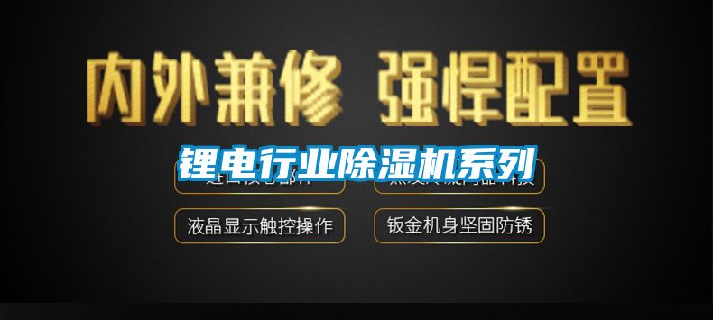 锂电行业香蕉视频国产APP下载机系列