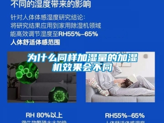 知识百科为什么同样加湿量的加湿机效果会不同